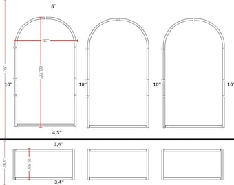 Custom-Made Project for Arched Molding Design