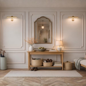 Precut Wall Molding Kit: Ready to Assemble Wall Panel