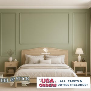 Polystyrene Wall Molding Kit: Precut Primed Wall Trim Panels