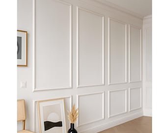 Wall Molding Kit, Ready to Install Wall Paneling