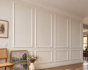 Wall Molding Kit, Ready to Install Wall Paneling