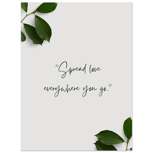 Peace Wall Art, Peace Sign Decor, Meditation Wall Poster, Boho Vibes Art, Minimalist Peace Print, Home Decor, Inspiring Wall Print, motivate