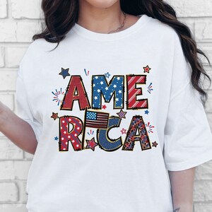 Retro USA shirt, 4th of July tee, Retro funny fourth shirt, Womens 4th of July shirt, America Patriotic Shirt, Independence, Comfort Colors