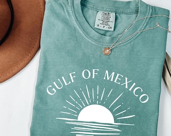 Gulf of Mexico Shirt, Gulf Coast Shirt, Historical Gulf of Mexico, Golfo de Mexico Shirt, Gift for Mexico Lover, Mexico Gift, Comfort Colors