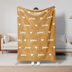 Baby Name Blanket, Personalized Newborn Name Swaddle, Minky Fabric Soft Blanket,Hospital Blanket,Baby Shower Gift,Custom Baby Christmas Gift