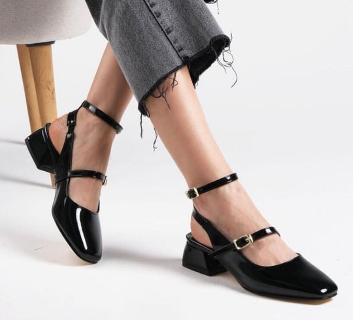 Mary jane shop slingback shoes