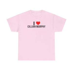 I Heart Cillian Murphy Shirt: Trendy Fan Tee