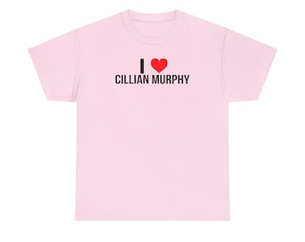 I Heart Cillian Murphy Shirt: Trendy Fan Tee