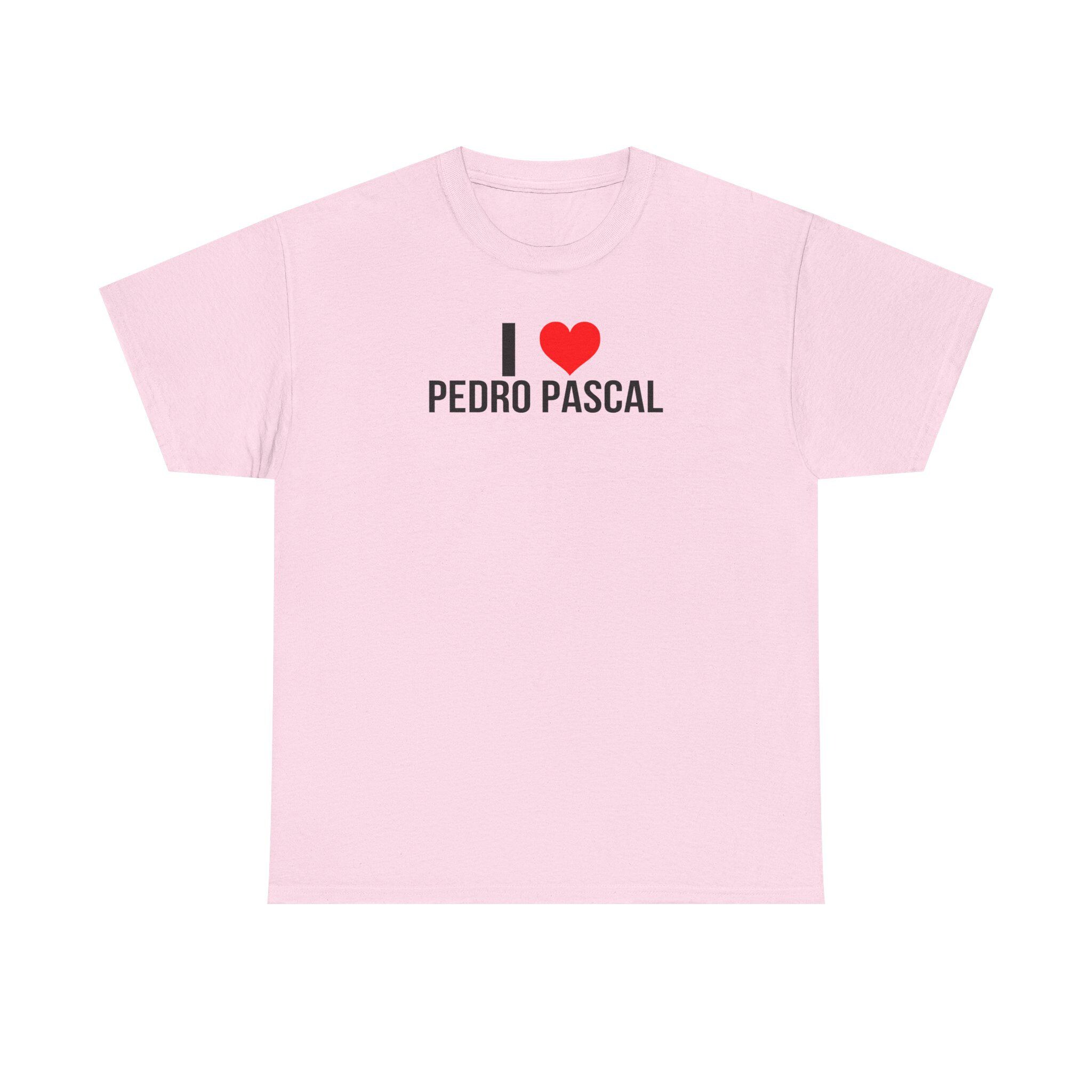 I Heart Pedro Pascal Shirt: Celebrity Fan Tee