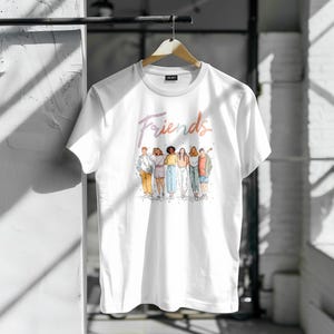 Retro Friends t-shirt, Friends, Joey Friends Shirt, Chandler Bing T-Shirt, Monica Geller Shirt, Friends Tee