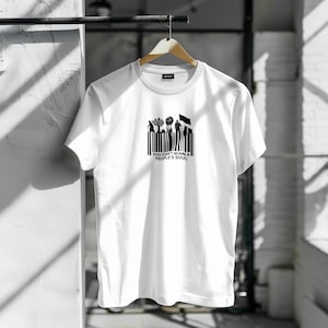 Palestinian T-shirt (You can&#39;t erase the soul of a people), Palestine liberation art, Palestinian art, Palestinian shirt