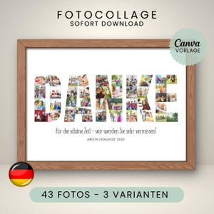 Gift Farewell Teacher Thank You Photo Collage Farewell Gift Teacher Thank You Canva Template Personalized Reminder School Graduation