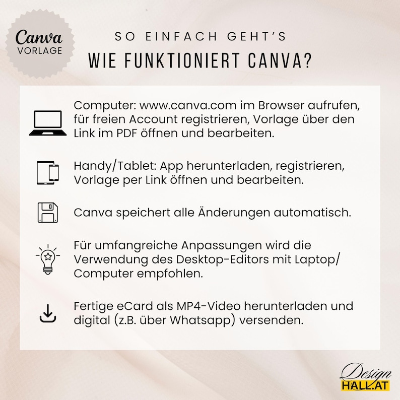 Hochzeitseinladung digital, Einladung Hochzeit, Animierte eCard Hochzeit, Hochzeitseinladung Wildblumen, Digitale Einladungskarte weiß, personalisierbare Canva-Vorlage,  Sofort Download, Video Einladung mit Foto, Zeitplan, Dresscode, Trauung Blumen