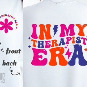Therapist SVG Therapy Shirt Design PNG Cricut Cut File Mental Health ...