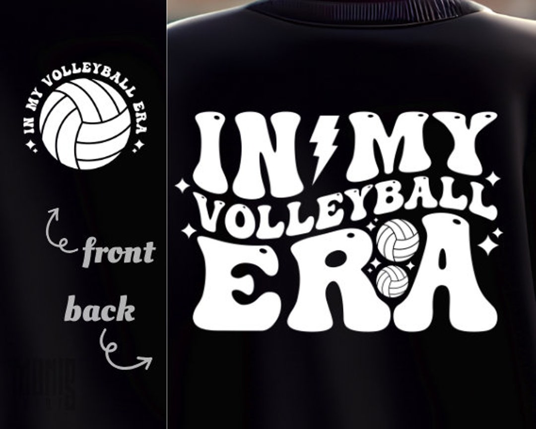In My Volleyball Era SVG PNG PDF in My Volleyball Svg Volleyball Mom