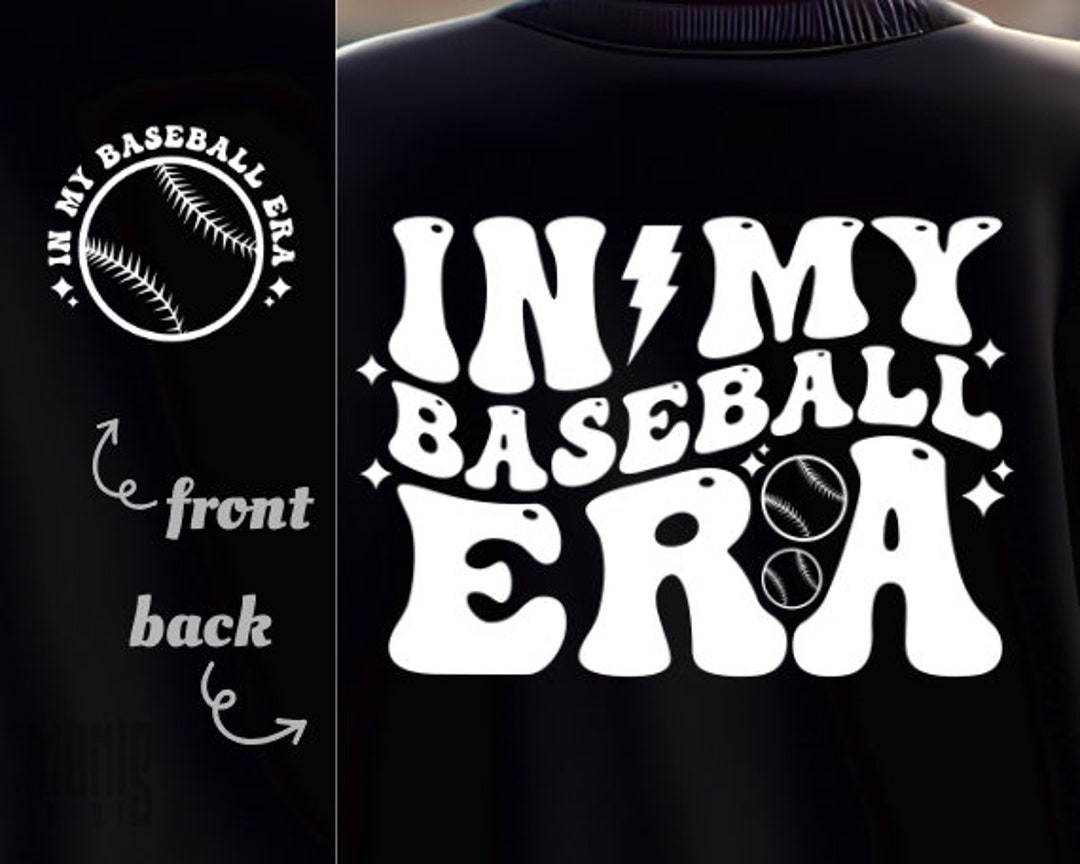 In My Baseball Era SVG PNG PDF Baseball Coach Era Svg Baseball Mama Svg
