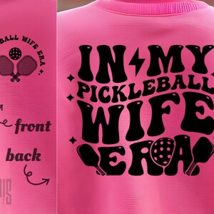 Pickleball Kosmetiktasche – Lustiges Design Für Pickleball-Fans, Reißverschluss, Wasserdicht
