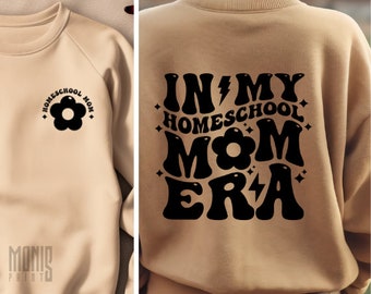 Homeschool Mom SVG PNG Homeschool Mama Shirt Design Cricut Cut File Funny Homeschool Mom Gift Teacher Mom SVG Digital Download Silhouette