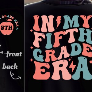 In My Fifth Grade Era SVG PNG PDF 5th Grade Era svg Fifth Grade Teacher svg Fifth Grade svg 5th Grade Teacher svg Fifth Grade Shirt