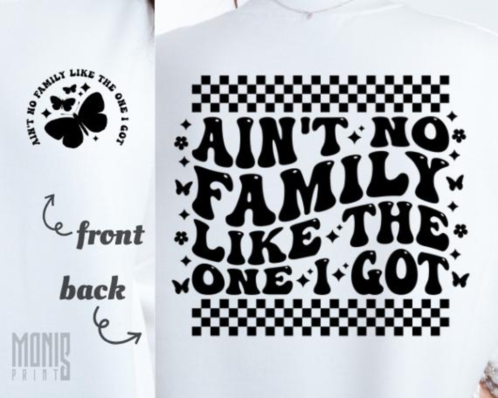 Ain't No Family Like the One I Got Svg Png Family Gathering Shirt ...