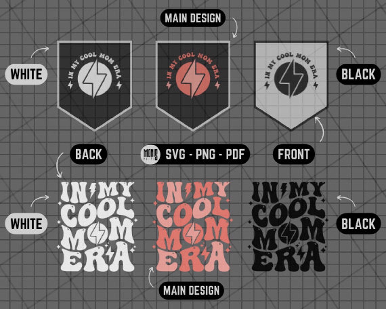In My Cool Mom Era SVG PNG PDF Cool Mom Era Svg Cool Era Svg Cool Moms ...
