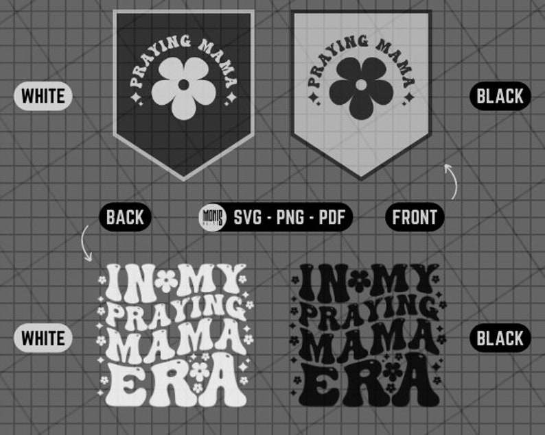 In My Praying Mama Era SVG PNG PDF Praying Mom Era Svg Praying Mama Png ...