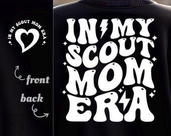 En mi era de mamá scout SVG PNG PDF Era de las Girl Scouts SVG Era del líder scout SVG Era scout SVG Vida scout SVG Líder scout SVG Líder de las Girl Scouts SVG