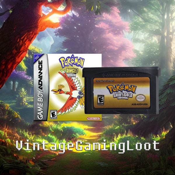 Pokemon Oro Lucido - Carrello Nintendo Gameboy Advance. Spedizione e spedizione veloci e gratuite nel Regno Unito