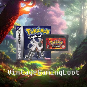 ポケモン ラジカル レッド 4.1 GBA - 任天堂ゲームボーイアドバンス カート。ファストフリー英国P&P