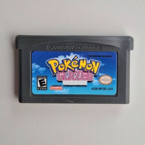 Pokemon Glazed Version Nintendo Gameboy Advance Cartridge. Fast Free UK P&P image 2