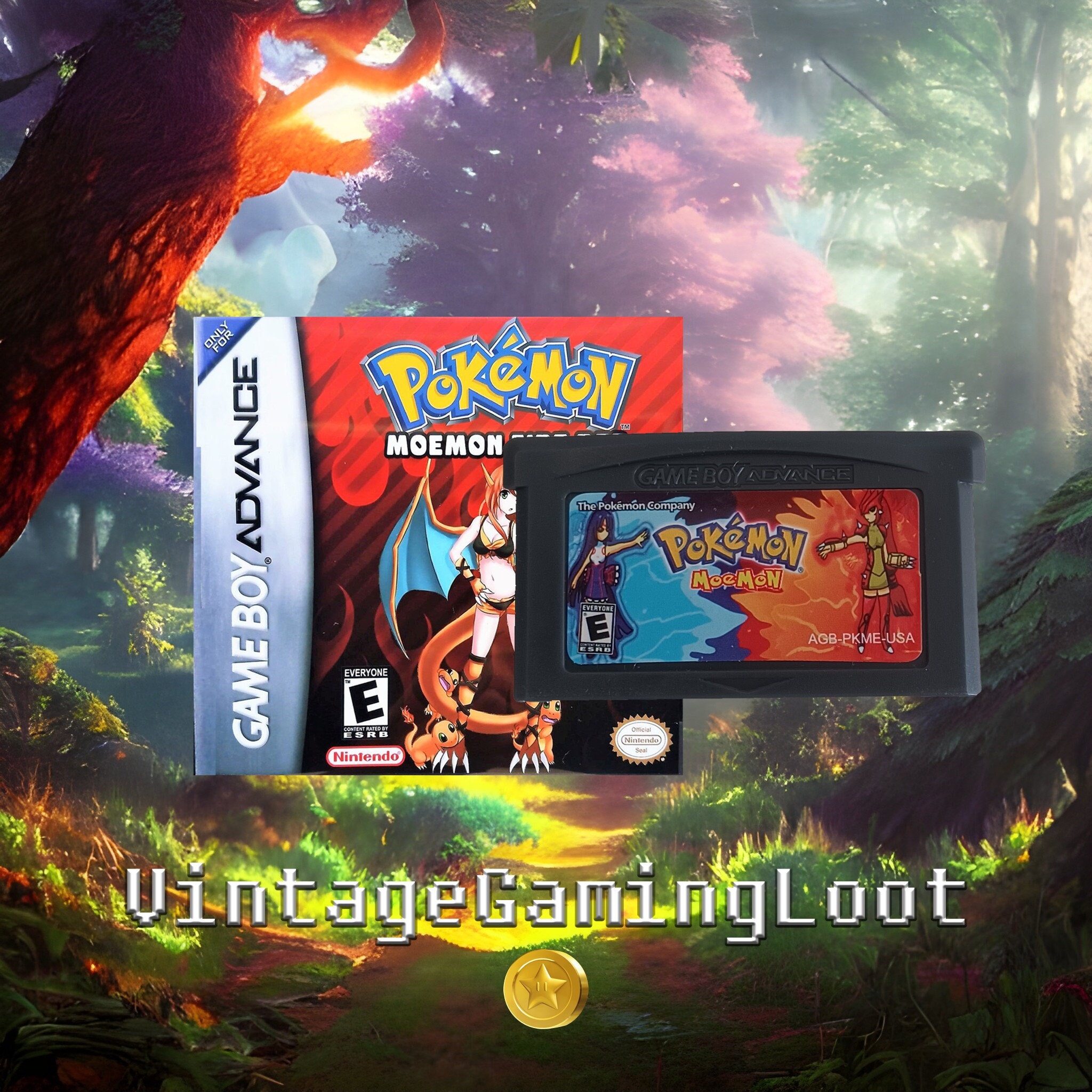 Mega Moemon FireRed - Nintendo Game Boy Advance ROM - Download