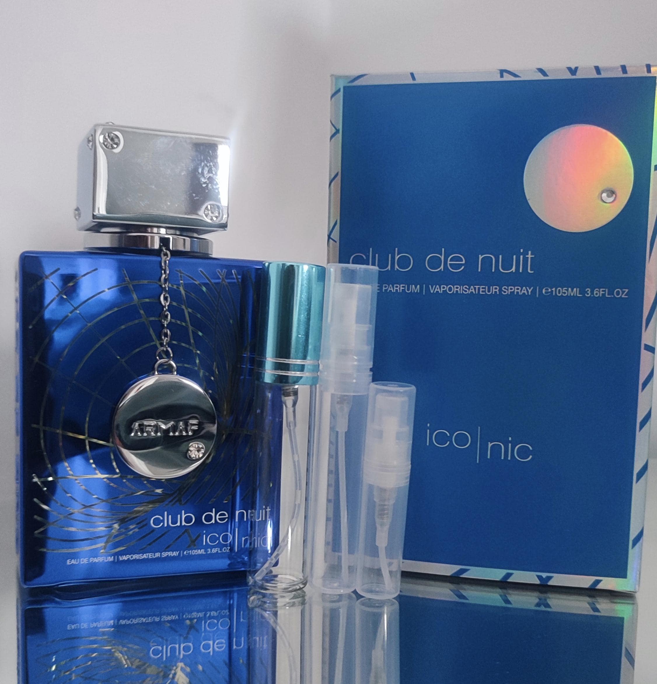 Authentic Armaf Club De Nuit Iconic Luxury Men's Scent Samples