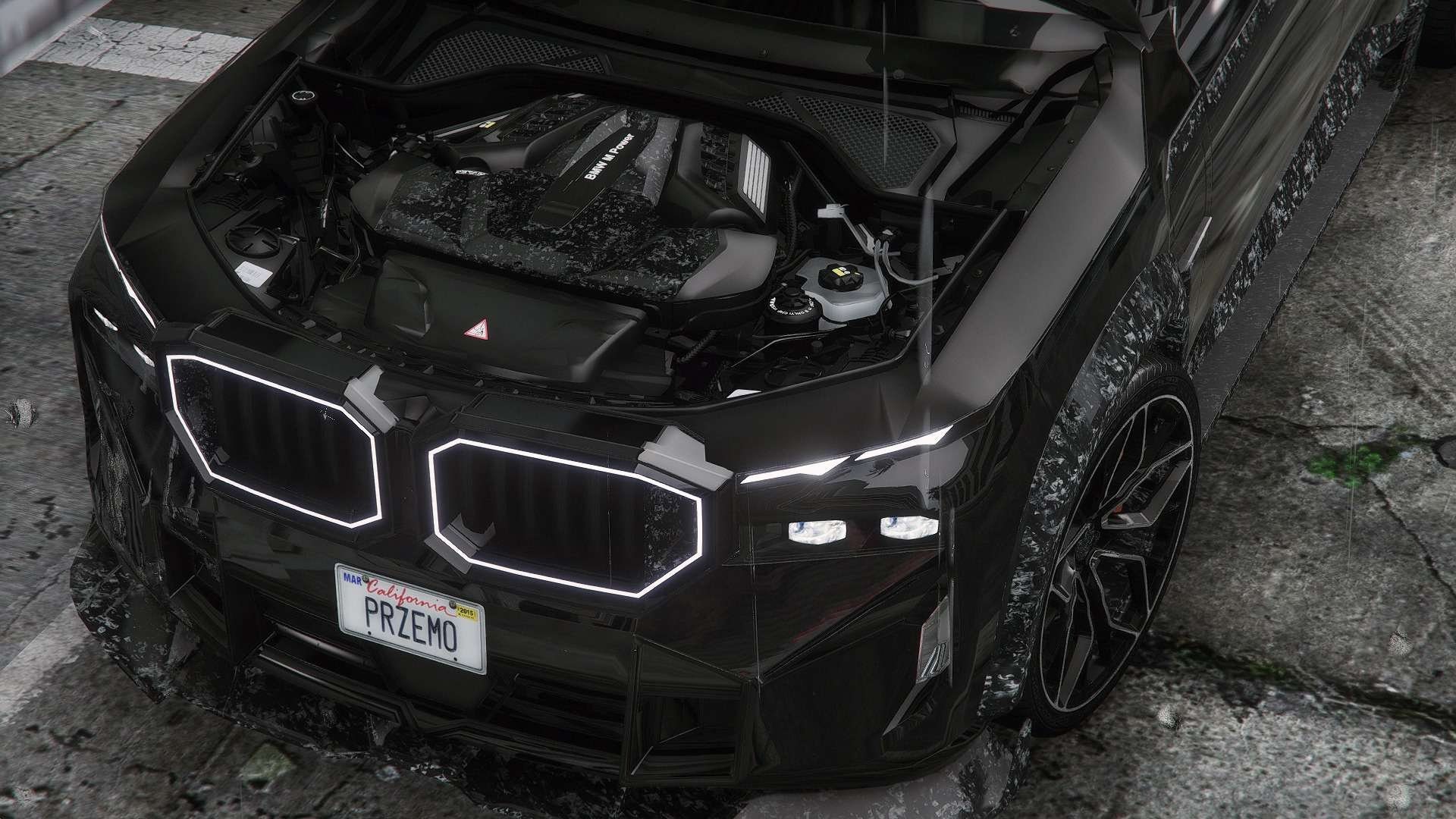 Car 1423BMW XM 2024 Widebody Fivem Grand Theft Auto 5 Optimized Mod
