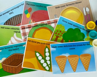 Play Mats - Food Pack