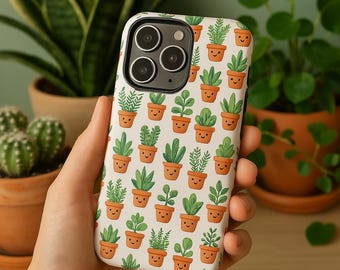 Niedliche Plant Phone Case, langlebige robuste Hülle