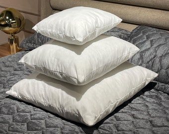 High Quality Hypoallergenic Soft Microfiber Fill Any Size Pillow Filler With Bead Silicone Pillow Filling Pillow Inserts 16x16 Etsy