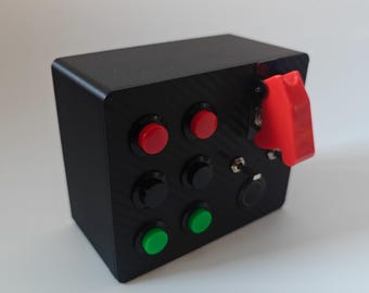 ボタンボックス シミュレーション レーシング USB デスククランプ