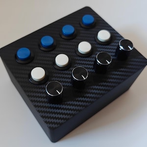 Sim Racing USB-C Quad Rotary Encoder Button Box for PC - Customs available