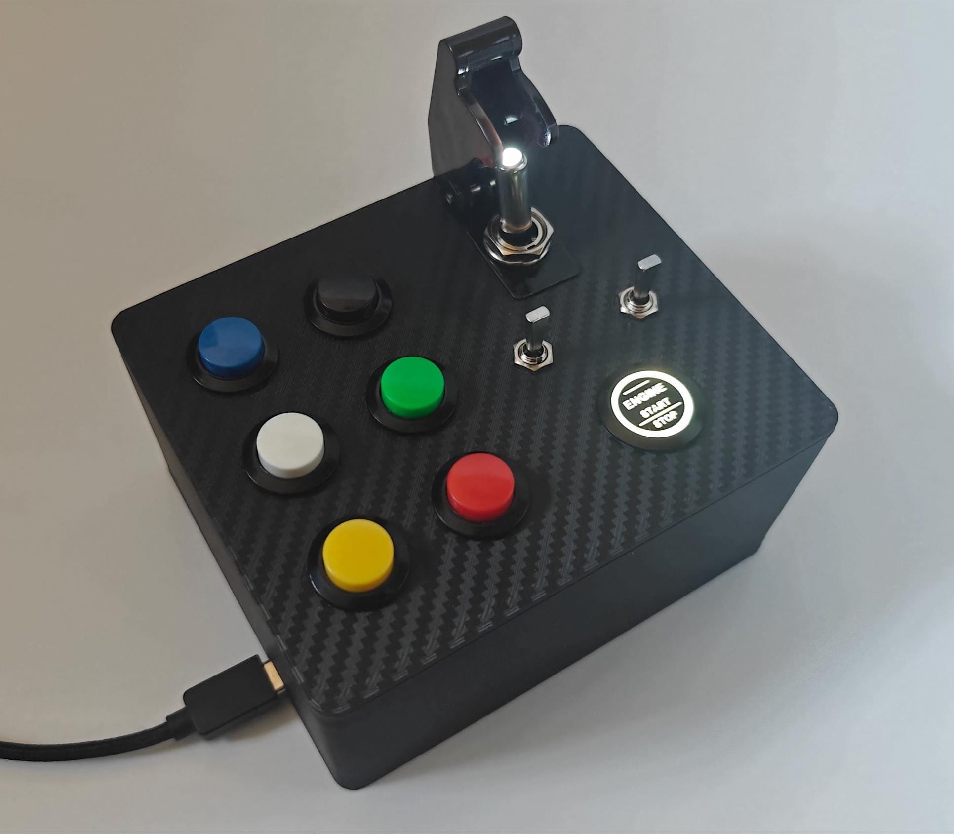Sim Racing USB-C Ignition Button Box for PC - Customs Available - Etsy