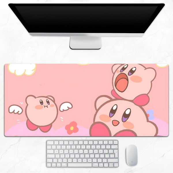 Kirby Mouse Pad Etsy