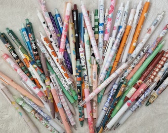 Niedliches Gelstift-Mix mit 6 Kawaii Stiften