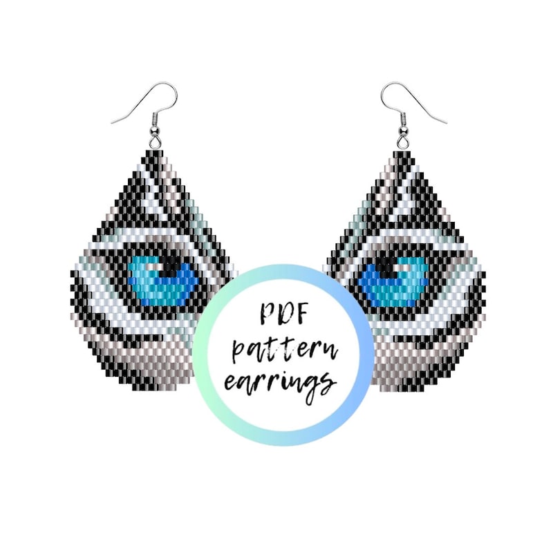 White Tiger Bead Pattern Etsy