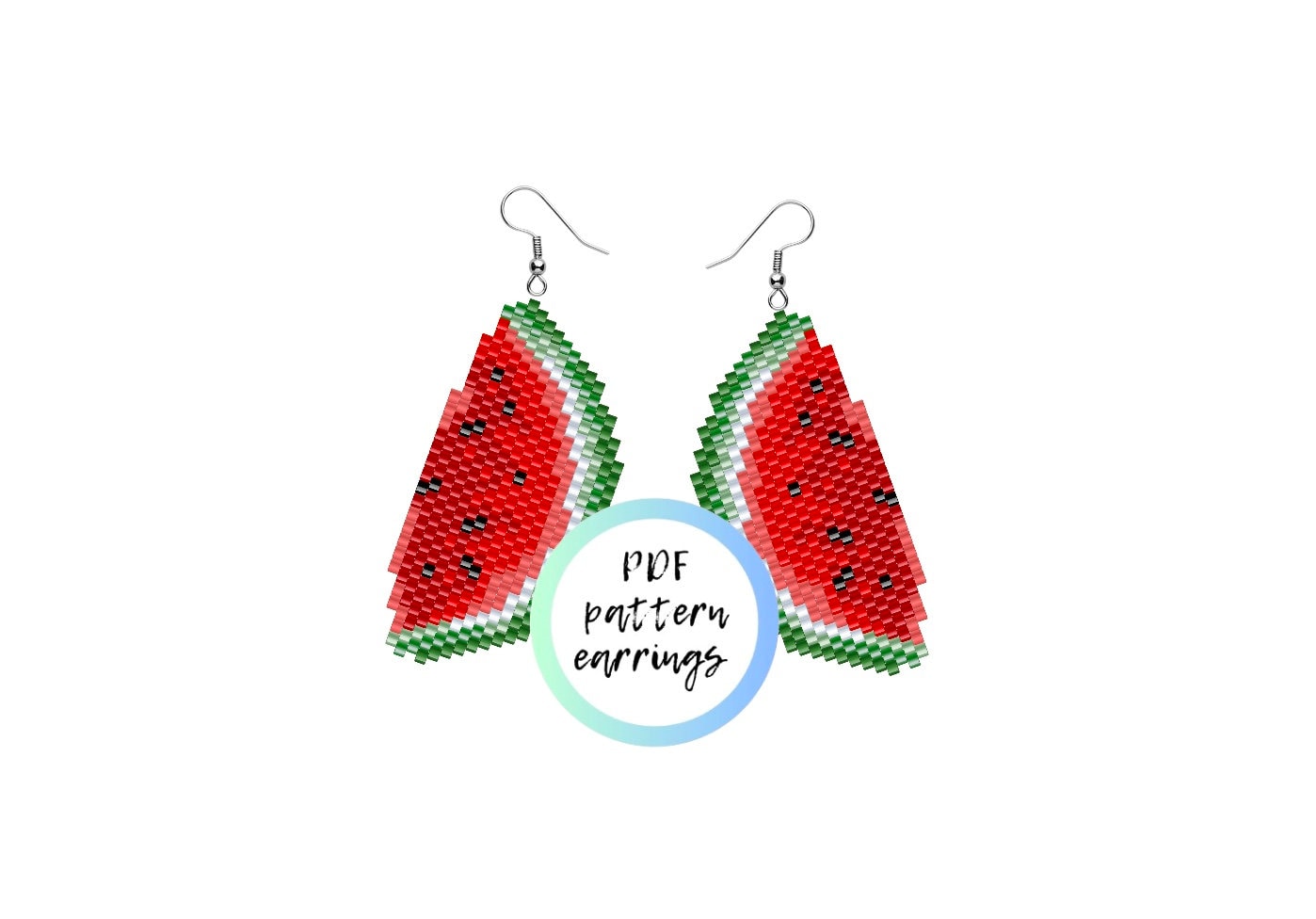 Paparazzi Accessories Watermelon Seed Bead Earrings Paparazzi
