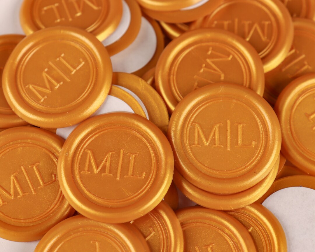 Custom Wax Seals Handmade Wax Seal Sticker 9 Logo Etsy