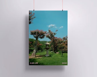 Digital Print of Original Photography from Sayuwon Arboretum in South Korea