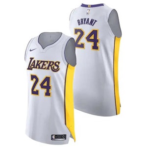 Original KobeˉBryant Kobe NBA #24 Bryant Academy New Swingman Jersey  Quality】Men's Black Mamba Heat-pressed 【High