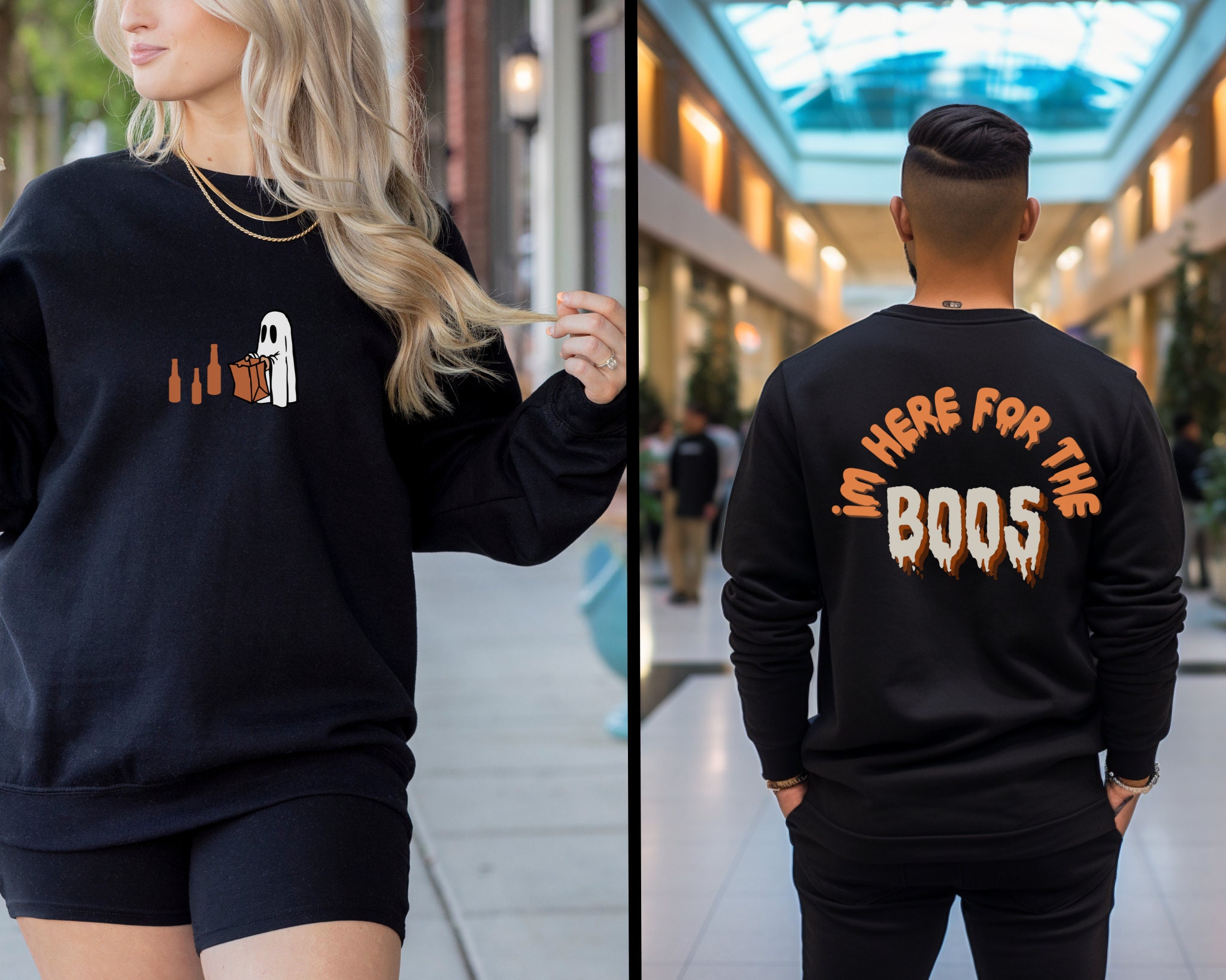 Halloween Sweater Funny Halloween Sweater Halloween Gift Etsy