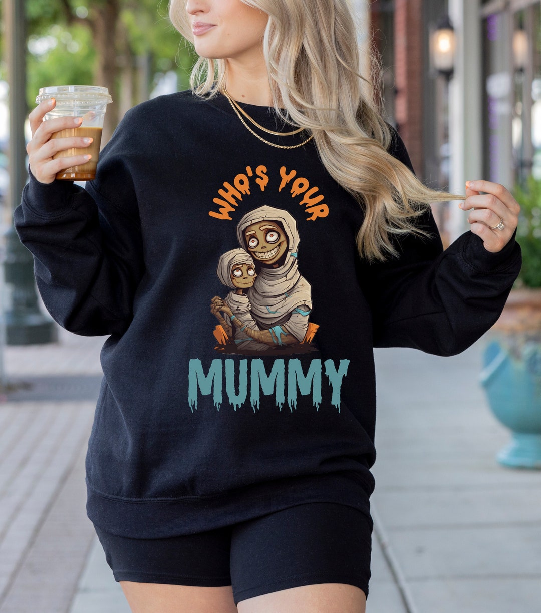 Funny Halloween Sweater Halloween Gift Fall Sweater Etsy