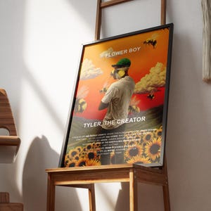 Tyler the creator poster - Etsy 日本