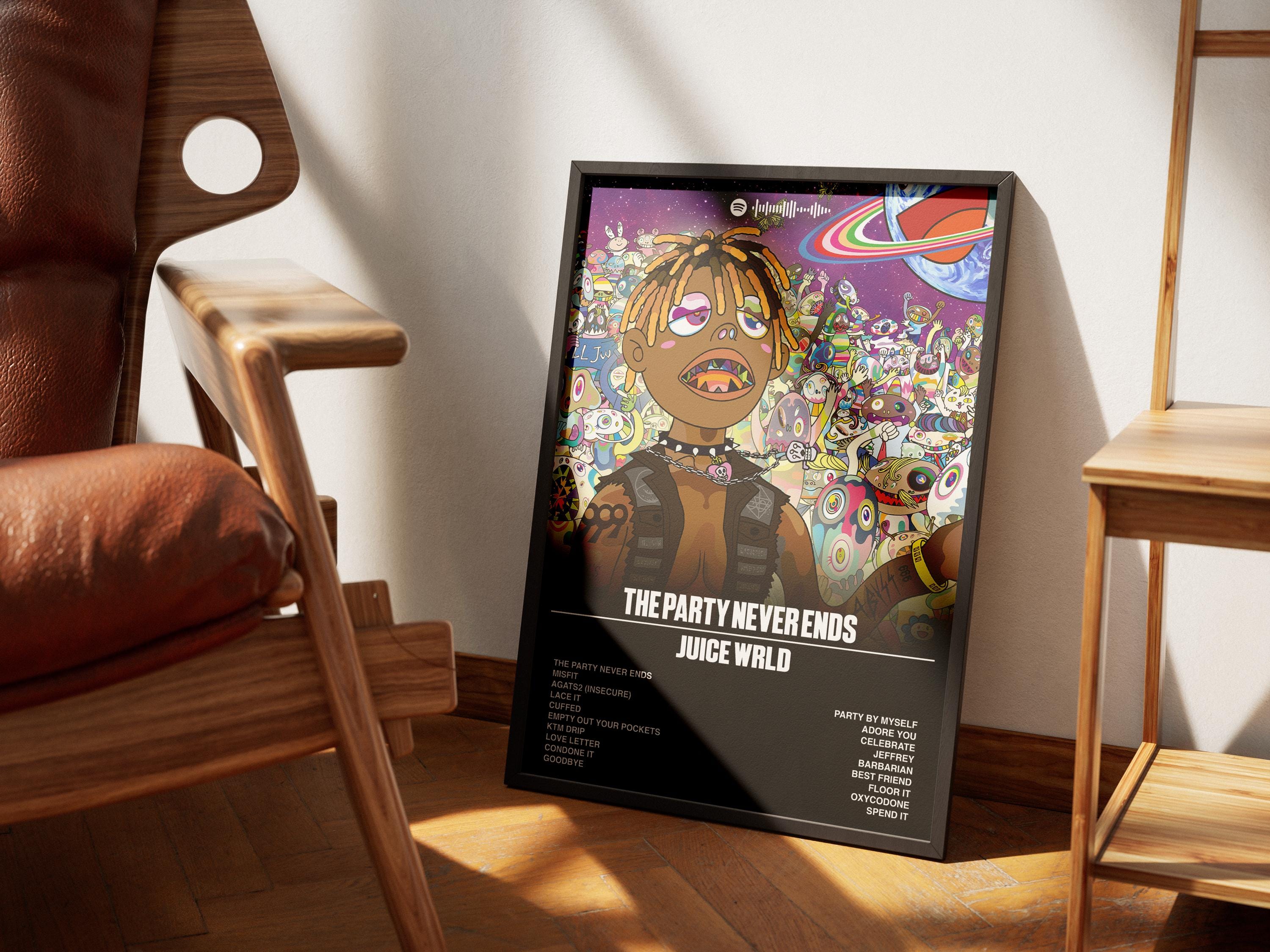 ポスター Juice Wrld poster Pop Rapper Singer Juice WRLD & Future WRLD On Drugs Poster